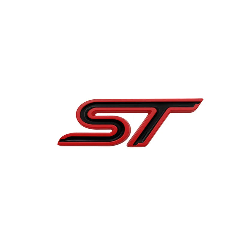 Metal Car Stickers Front Emblem Grille Badge for Ford ST Logo Focus Mustang Transit Mondeo Fusion Ranger Galaxy MK2 MK3 F150 MK5
