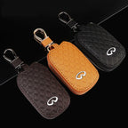Auto Keychain Bag Keyring Cover Case Key Organizer for Infiniti Q50 QX70 G35 FX35 Q30 G37 Q70 Q60 QX50 QX60 QX80 Car Accessories