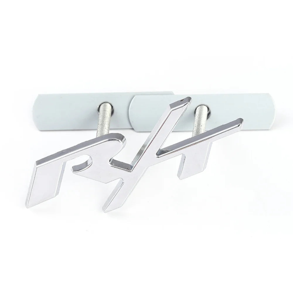 Car Front Grille Emblem for Dodge RT Logo RAM Journey Charger Jcuv Challenger Caliber Nitro Alloy Auto Body Styling Accessories