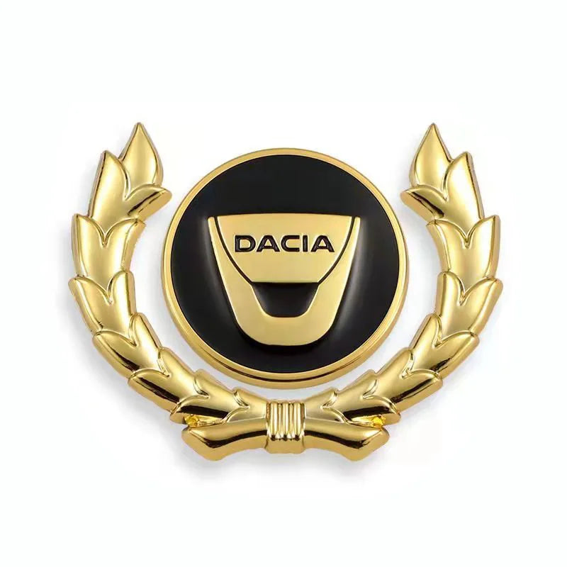 Alloy Car Body Sticker Emblem for Dacia Duster 2020 Logan Dokker Sandero Lodgy Stepway 1310 MCV 2 Spring Car Styling Accessories