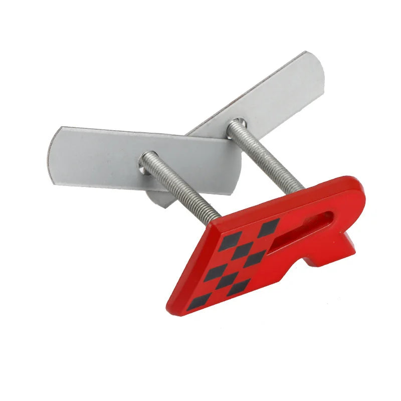 3D Car R Logo Cupra Rear Trunk Emblem Sticker Front Hood Grill Badge Decals for Seat Arona Leon Ateca Ibiza Altea Cupra Formula