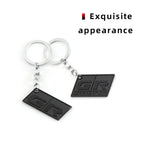 Car Keychain Key Ring for Toyota GR Sport Yaris CHR GR86 Supra Corolla Prius Venza Premio Avalon Celica Aygo Sequoia Rav4 Prado