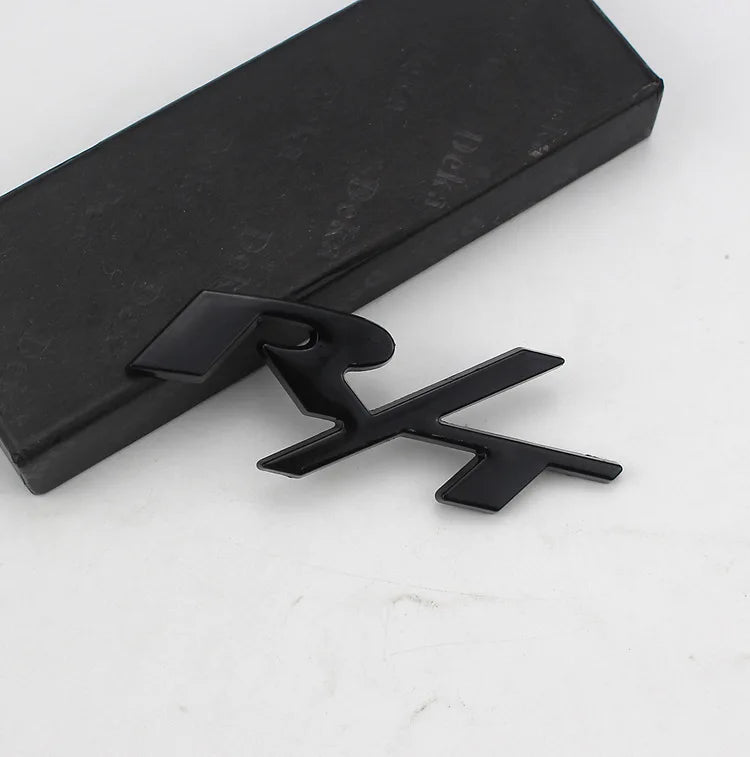 Alloy Car Front Grille Emblem For Dodge R/T Logo RAM Journey Charger Jcuv Challenger Caliber Nitro Auto Body Sticker Styling