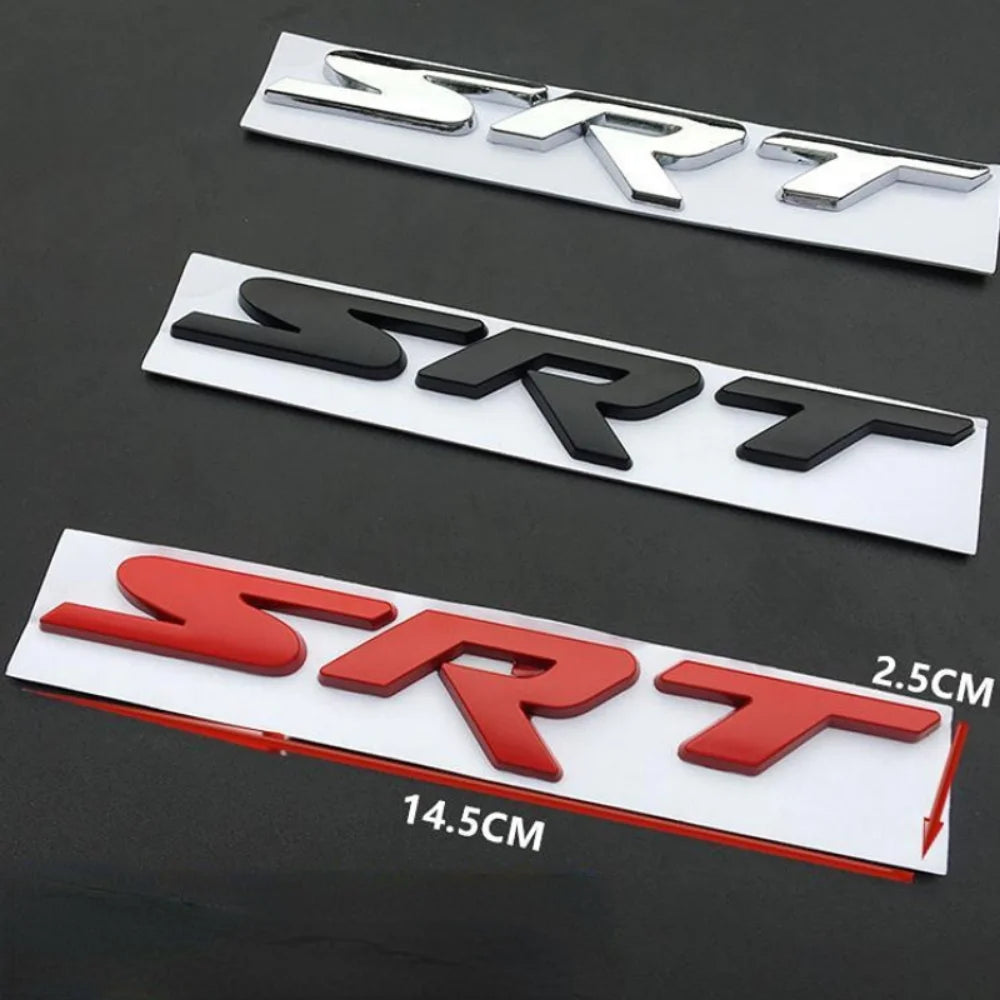 Metal Car Trunk Whole Body Side Sticker for Dodge SRT Durango Ram 1500 Charger Challenger Viper Caliber Emblem Decal Decoration