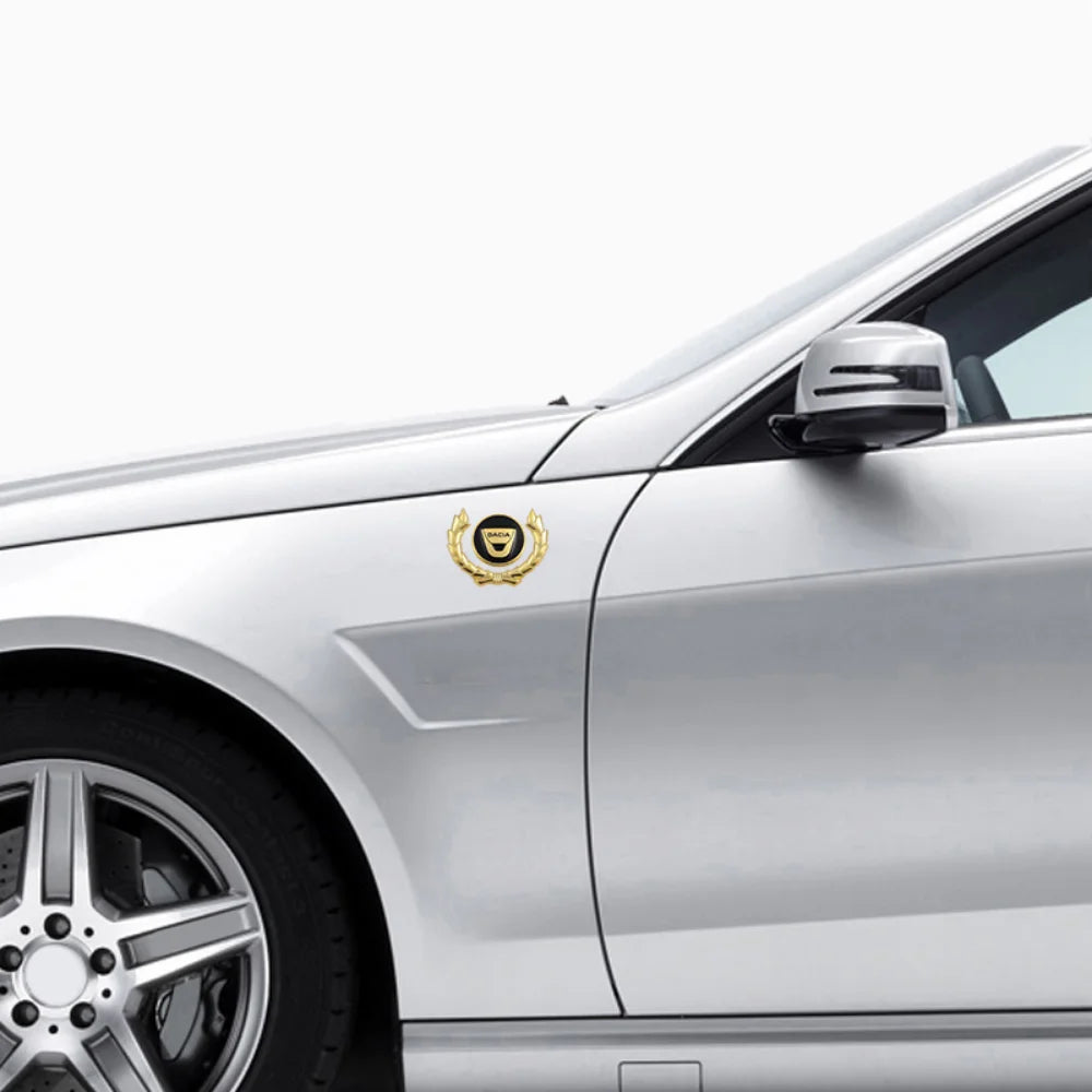 Alloy Car Body Sticker Emblem for Dacia Duster 2020 Logan Dokker Sandero Lodgy Stepway 1310 MCV 2 Spring Car Styling Accessories