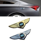 3D Car Front Grille Wings Emblem Sticker Side Badge Decal for Geely Emgrand GT EC7 EC8 X7 7 GE EV8 EX7 Vision CK GE MK bl gx7