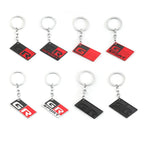 Car Keychain Key Ring for Toyota GR Sport Yaris CHR GR86 Supra Corolla Prius Venza Premio Avalon Celica Aygo Sequoia Rav4 Prado