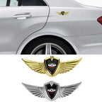 Car Hood Badge Wings Metal Styling Sticker for Chery fulwin Arrizo qq tiggo 3 5 t11 a1 a3 a5 amulet m11 fora Body Decoration