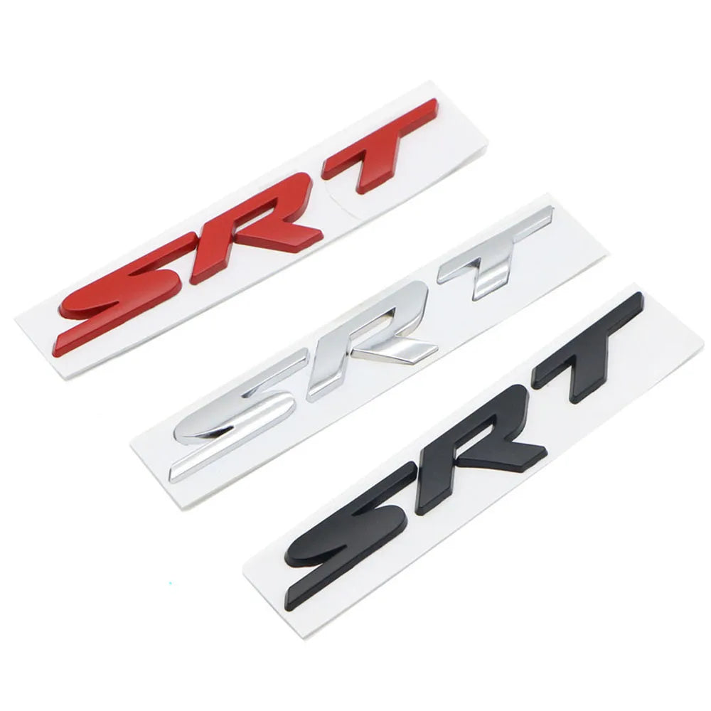 Metal Car Trunk Whole Body Side Sticker for Dodge SRT Durango Ram 1500 Charger Challenger Viper Caliber Emblem Decal Decoration