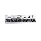 3D Car Side Badge Trunk Sticker for Dodge HEMI 5.7 LITER Emblem RAM Journey Caravan Nitro Challenger Jcuv Caliber Durango Viper