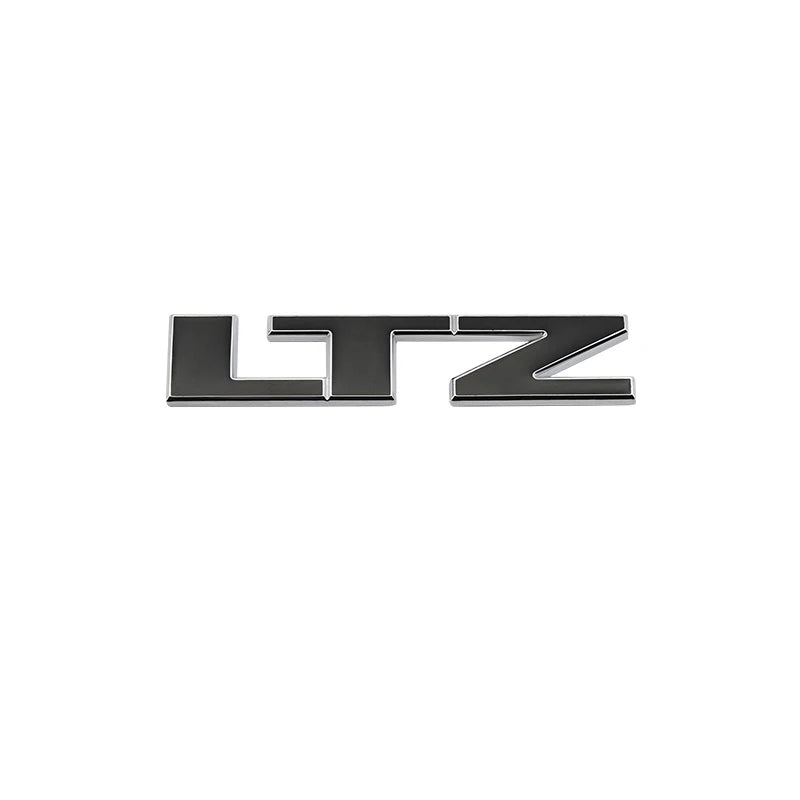 3D LTZ LT Letter Modified Emblem Car Rear Trunk Decal for Chevrolet Cruze Aveo Chevy Lacetti Cavalier Captiva Silverado Equinox