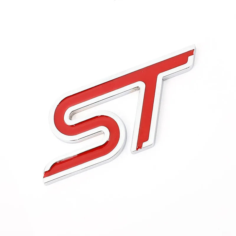 Metal Car Stickers Front Emblem Grille Badge for Ford ST Logo Focus Mustang Transit Mondeo Fusion Ranger Galaxy MK2 MK3 F150 MK5