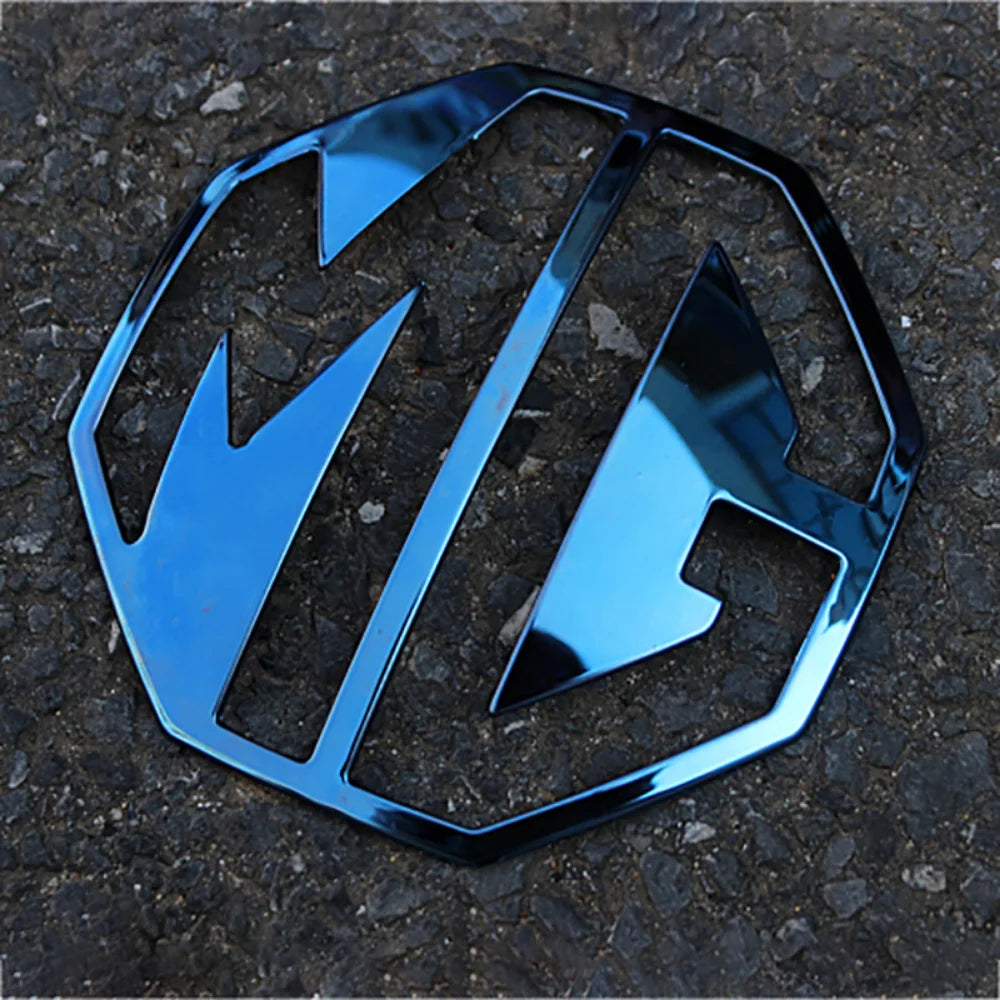 Car Front Grille Emblem Rear Boot Logo Sticker For MG MG6 ZS Morris Garage Stainless Steel Automobile Refitting Accessories