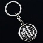 Alloy Metal Key Chain Keyring Holder Pendant For MG Morris Garage MG3 MG5 MG6 MG7 TF ZR ZS GS GT HS Auto Keychain Accessories