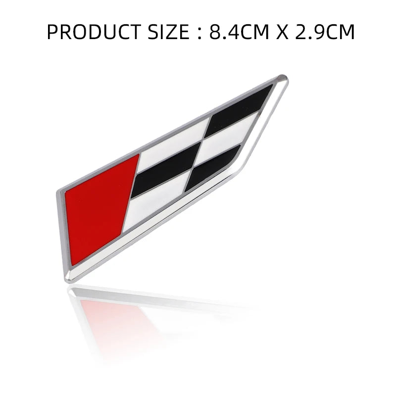 3D Car R Logo Cupra Rear Trunk Emblem Sticker Front Hood Grill Badge Decals for Seat Arona Leon Ateca Ibiza Altea Cupra Formula