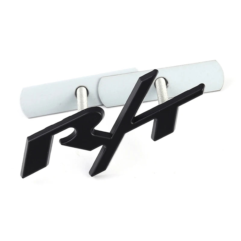Alloy Car Front Grille Emblem For Dodge R/T Logo RAM Journey Charger Jcuv Challenger Caliber Nitro Auto Body Sticker Styling