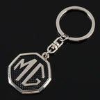 Alloy Metal Key Chain Keyring Holder Pendant For MG Morris Garage MG3 MG5 MG6 MG7 TF ZR ZS GS GT HS Auto Keychain Accessories