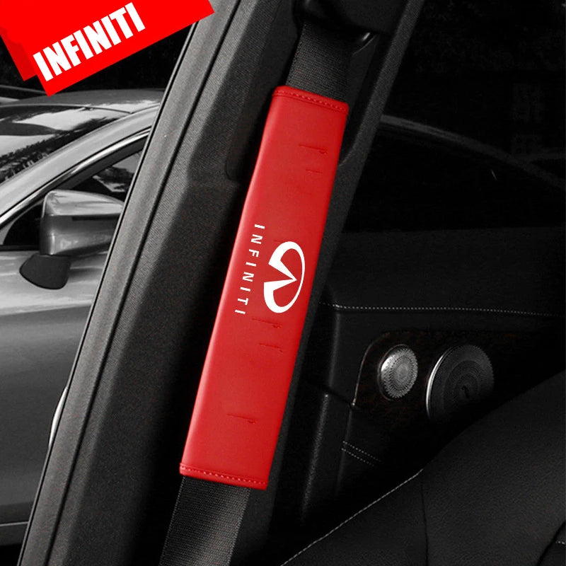 Car Seat Belt Safety Shoulder Protection Cover for Infiniti Q50 QX70 G35 FX35 G37 G35 M37 M35 QX80 QX60 QX50 EX35 FX45 FX37 Q30