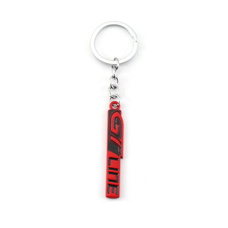 Car GT Line Keychain for Peugeot GT RCZ 3008 5008 308 508 KIA Forte Optima Picanto Stinger Sorento Renault Clio Grandtour Megane