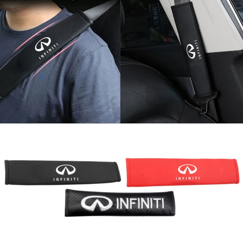 Car Seat Belt Safety Shoulder Protection Cover for Infiniti Q50 QX70 G35 FX35 G37 G35 M37 M35 QX80 QX60 QX50 EX35 FX45 FX37 Q30