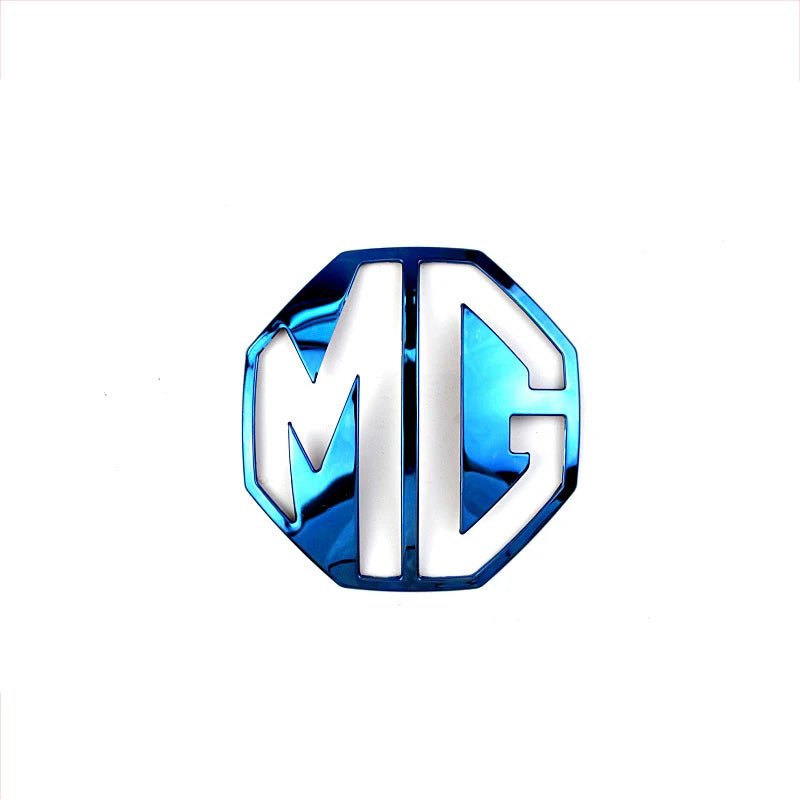 Car Front Grille Emblem Rear Boot Logo Sticker For MG MG6 ZS Morris Garage Stainless Steel Automobile Refitting Accessories