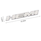 3D Hemi Sticker Front Grille Emblem Body Decor for Dodge RT RAM Jcuv Nitro Caliber Viper Dakota Journey Caravan Charger Durango