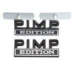 Car Sticker PIMP Edition Emblem Metal for Jeep Compass Patriot Renegade Ford F150 F250 Chevrolet RAM Hummer Grille Sticker