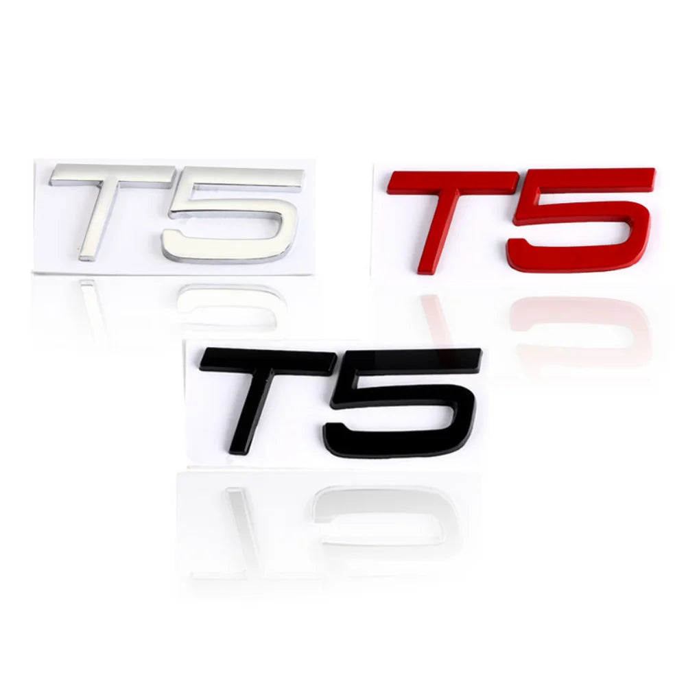 3D AWD T5 T6 Logo Emblem Badge Decals Car Sticker for Volvo V40 V60 V90 C30 XC60 XC90 XC40 S60 S90 S80 Car Styling Accessories