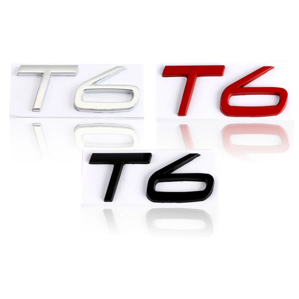 3D AWD T5 T6 Logo Emblem Badge Decals Car Sticker for Volvo V40 V60 V90 C30 XC60 XC90 XC40 S60 S90 S80 Car Styling Accessories
