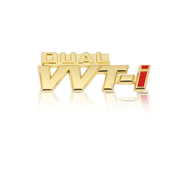 Car Sticker Emblem Badge Decals for TOYOTA VVT-i Dual VVTI Camry COROLLA YARiS Rav4 Ralink REIZ CROWN PRIUS REIZ Auris Avensis