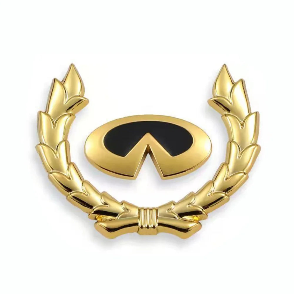 Aluminum Alloy Car Body Sticker Emblem Decal Styling Accessories for Infiniti Q30 Q50 FX35 G20 G35 Q60 Q70 QX50 QX60 QX70 QX80