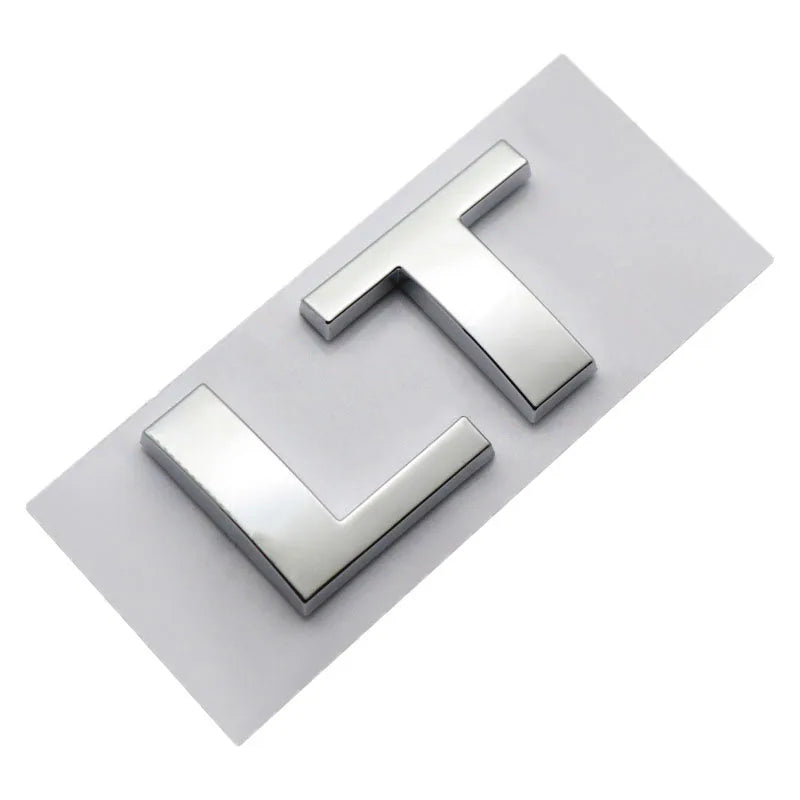 3D LTZ LT Letter Modified Emblem Car Rear Trunk Decal for Chevrolet Cruze Aveo Chevy Lacetti Cavalier Captiva Silverado Equinox