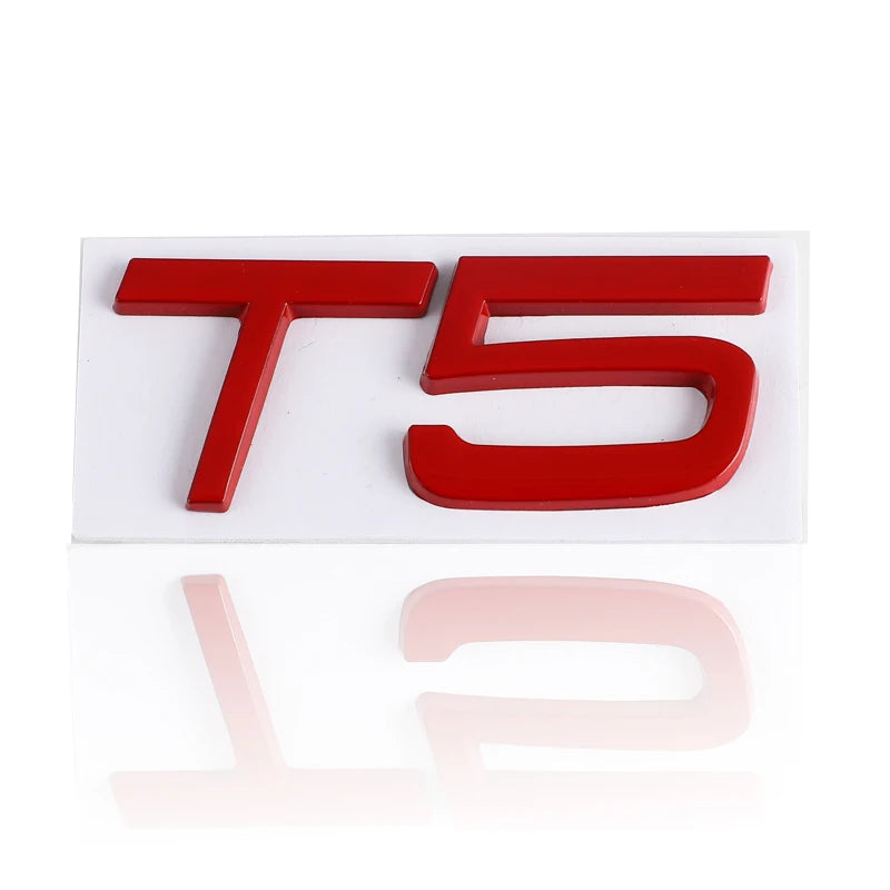 3D AWD T5 T6 Logo Emblem Badge Decals Car Sticker for Volvo V40 V60 V90 C30 XC60 XC90 XC40 S60 S90 S80 Car Styling Accessories