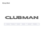 Car Body Emblem Rear Trunk Sticker Metal Letter Badge Logo For MINI Cooper S R60 F60 JCW Countryman Clubman Paceman Accessories