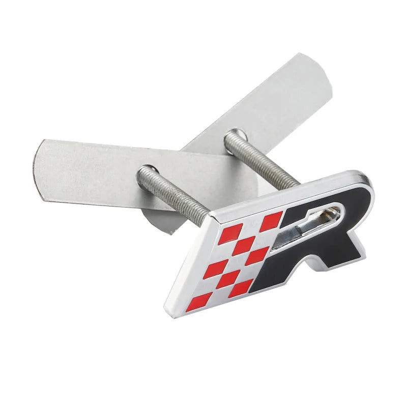 3D Car R Logo Cupra Rear Trunk Emblem Sticker Front Hood Grill Badge Decals for Seat Arona Leon Ateca Ibiza Altea Cupra Formula