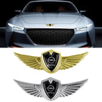 Car Hood Badge Wings Metal Styling Sticker Body Decoration for Opel Insignia omega Astra h g Corsa d Meriva Vectra Mokka Zafira