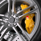 6pcs Caliper Car Sticker Wheel Hub Refitted Decals for Audi Quattro Sline RS Logo A3 A4 A5 A6 Q3 Q5 Q7 RS3 RS4 RS5 RS6 RS7 Sport