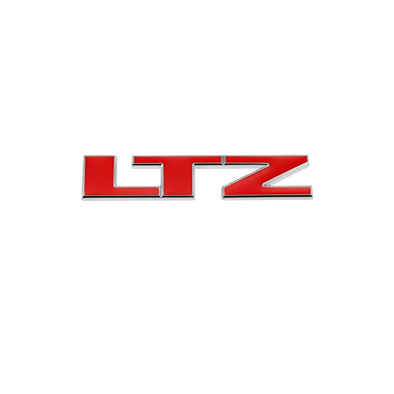 3D LTZ LT Letter Modified Emblem Car Rear Trunk Decal for Chevrolet Cruze Aveo Chevy Lacetti Cavalier Captiva Silverado Equinox