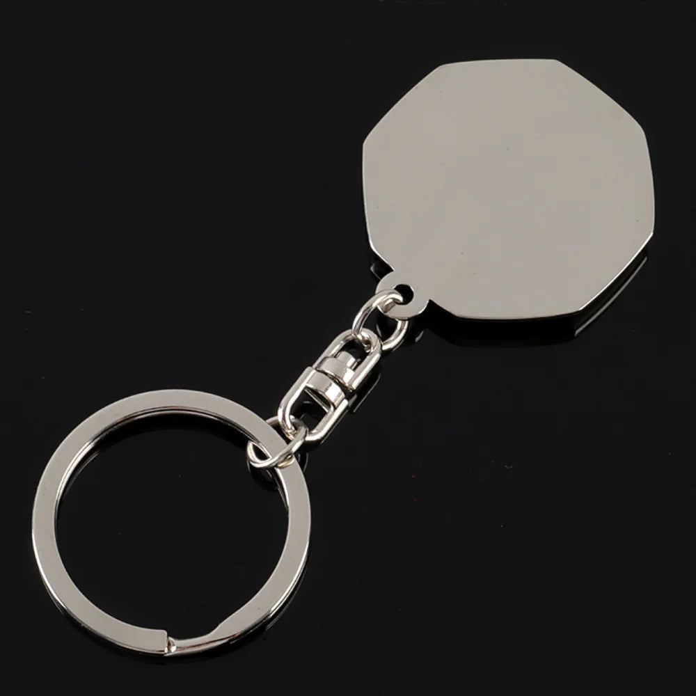 Alloy Metal Key Chain Keyring Holder Pendant For MG Morris Garage MG3 MG5 MG6 MG7 TF ZR ZS GS GT HS Auto Keychain Accessories