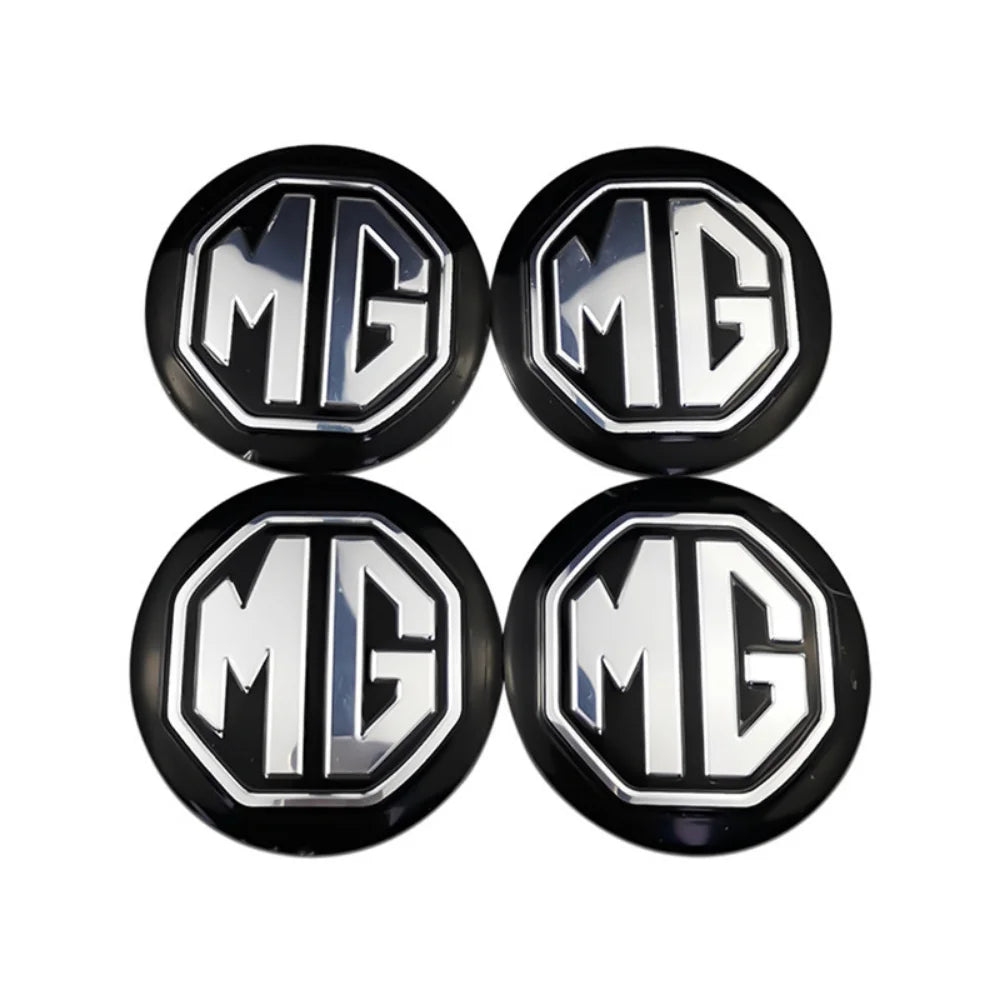 56mm Car Wheel Hub Sticker Emblem For MG Morris Garages MG 3 5 6 7 MG3 MG5 MG7 TF ZR ZS GS GT HS EZS EHS Auto Tire Accessories