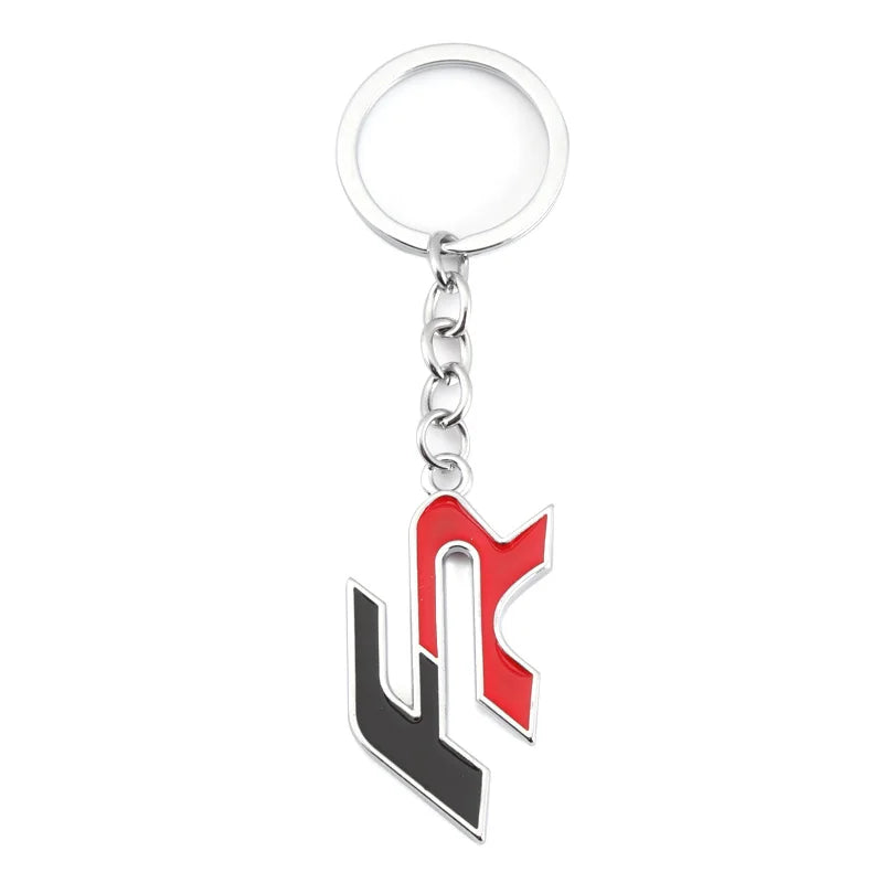 Car Metal FR Logo Keychain Keyring Key Ring Holder for Seat Ateca Leon Arona Ibiza Altea Cupra Formula Car Styling Pendant