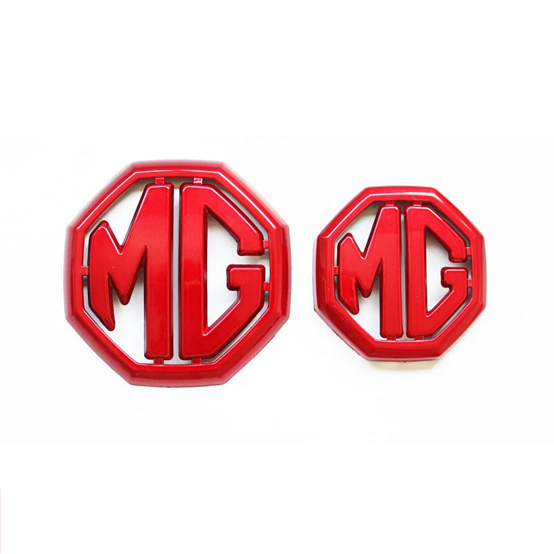 ABS Car Front Grille Rear Trunk Badge Steering Wheel Sticker Label Replacement Emblem For MG ZS Morris Garage 2017 2018 2019