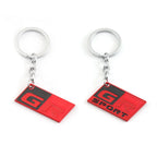 Car Keychain Key Ring for Toyota GR Sport Yaris CHR GR86 Supra Corolla Prius Venza Premio Avalon Celica Aygo Sequoia Rav4 Prado