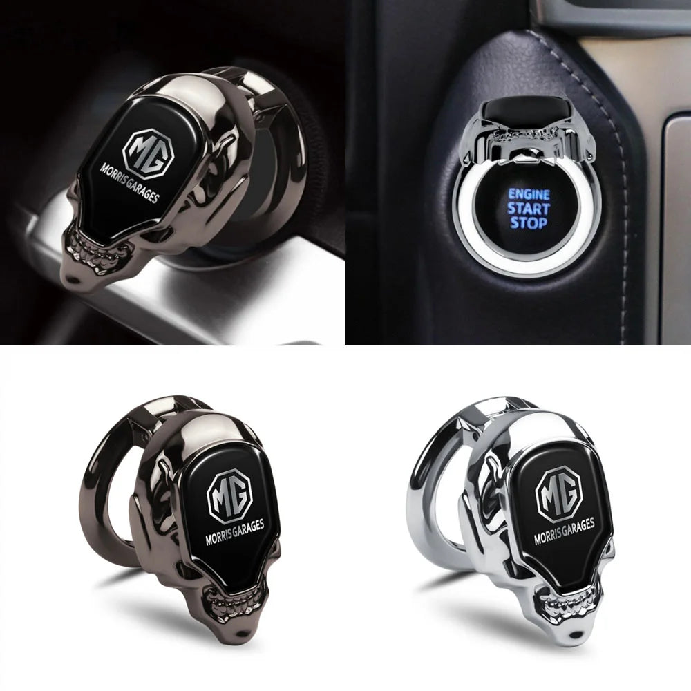 Car One-click Ignition Device Sticker for For MG Morris Garages MG 6 3 5 7 GT ZR ZS HS GS TF Hector RX5 RX8 Auto Accessories