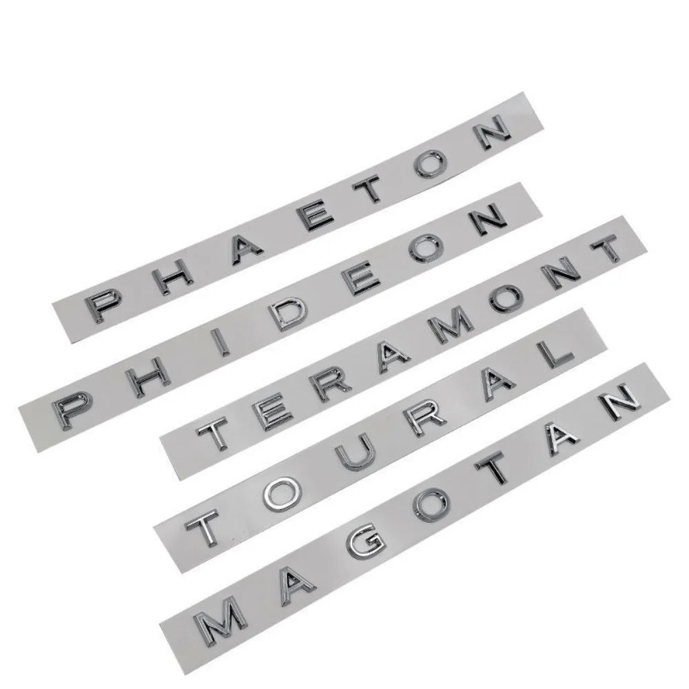 ABS Car Rear Modification Sticker for Vw GOLF PHIDEON TIGUAN SHARAN L MAGOTAN LAVIDA NEWBORA SANTANA PASSAT SAGITAR JETTA ARTEON