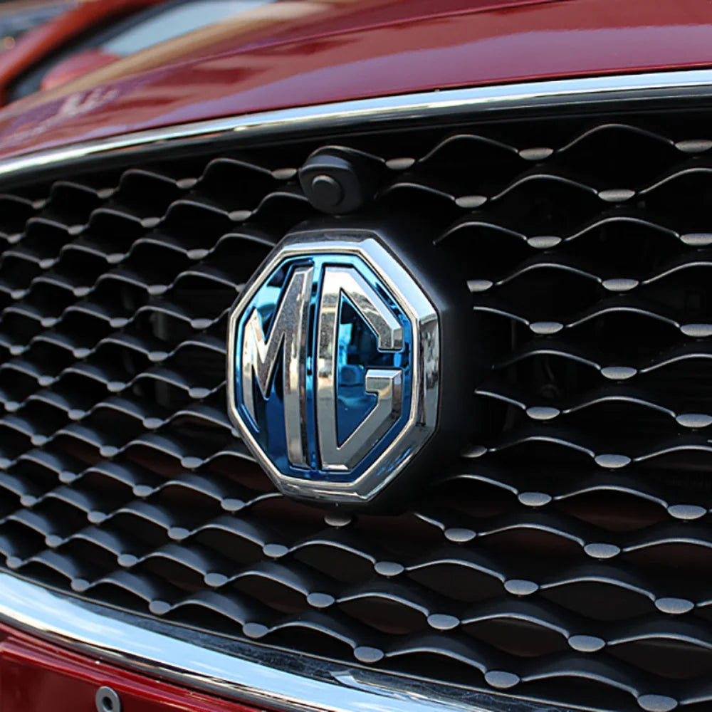 Car Front Grille Emblem Rear Boot Logo Sticker For MG MG6 ZS Morris Garage Stainless Steel Automobile Refitting Accessories