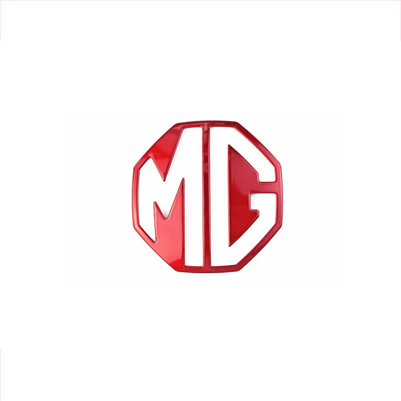 Car Front Grille Emblem Rear Boot Logo Sticker For MG MG6 ZS Morris Garage Stainless Steel Automobile Refitting Accessories
