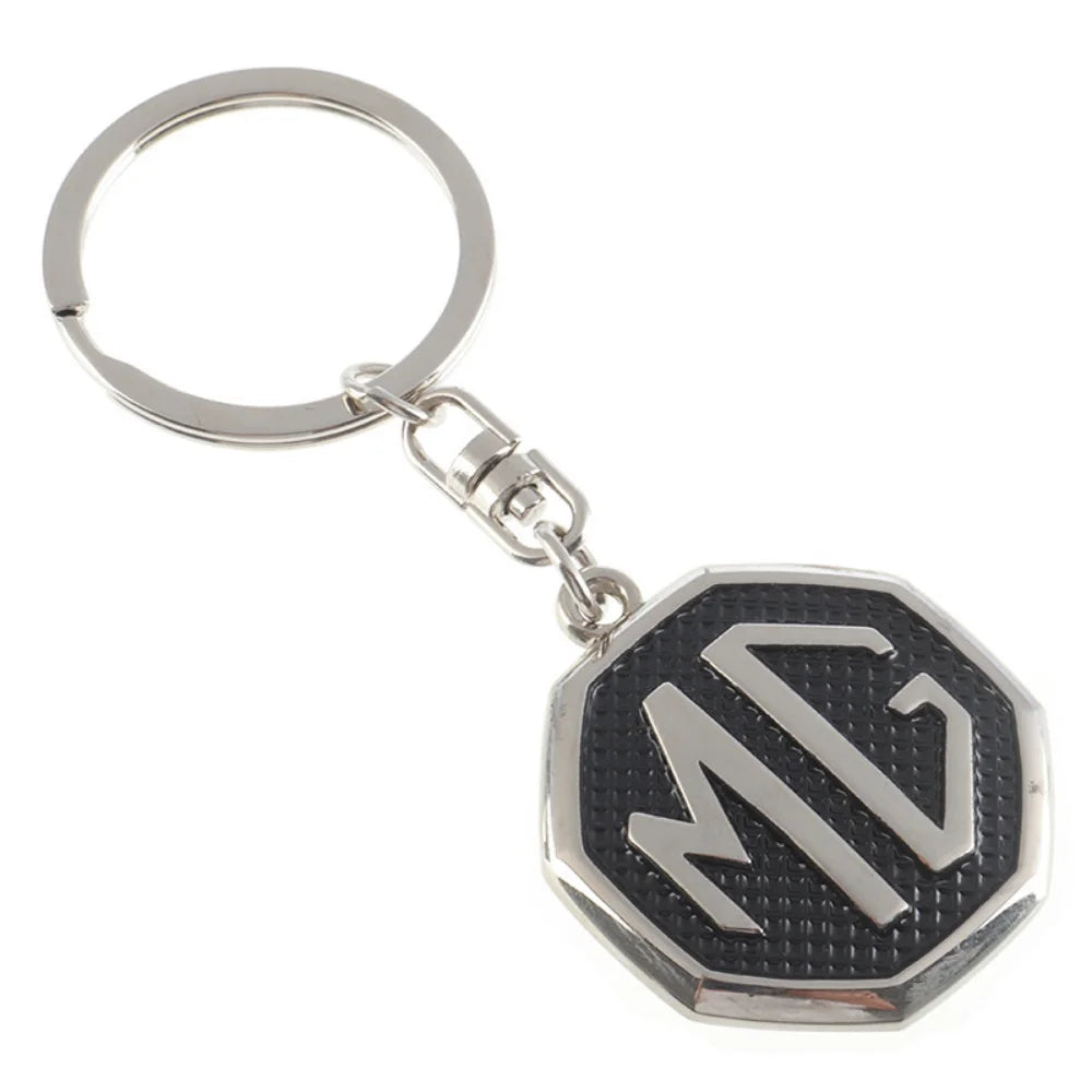 Alloy Metal Key Chain Keyring Holder Pendant For MG Morris Garage MG3 MG5 MG6 MG7 TF ZR ZS GS GT HS Auto Keychain Accessories