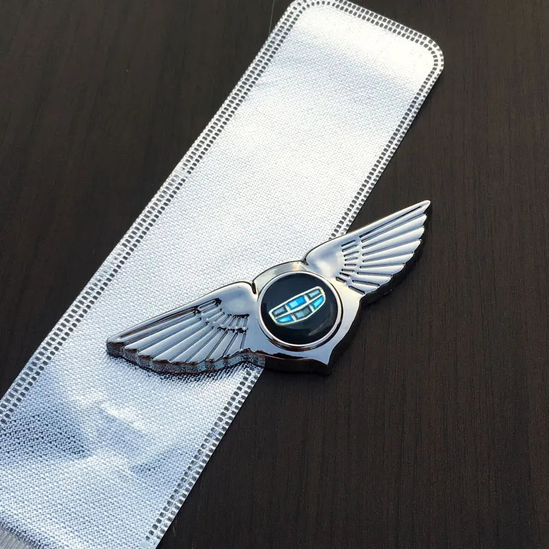 3D Car Front Grille Wings Emblem Sticker Side Badge Decal for Geely Emgrand GT EC7 EC8 X7 7 GE EV8 EX7 Vision CK GE MK bl gx7