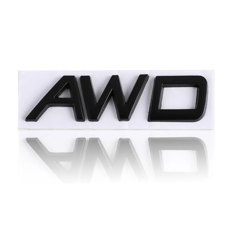 3D AWD T5 T6 Logo Emblem Badge Decals Car Sticker for Volvo V40 V60 V90 C30 XC60 XC90 XC40 S60 S90 S80 Car Styling Accessories